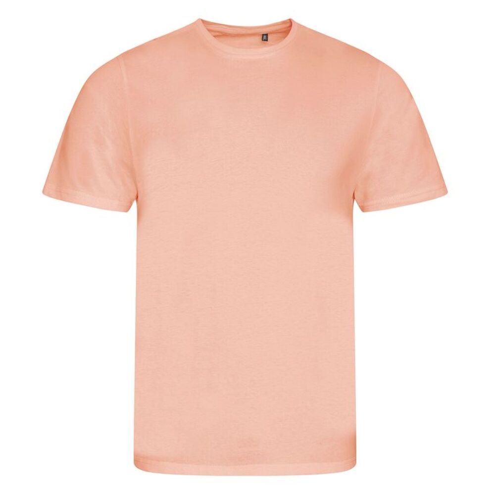 Awdis Mens Cascade Ecologie T-Shirt / Soft Peach